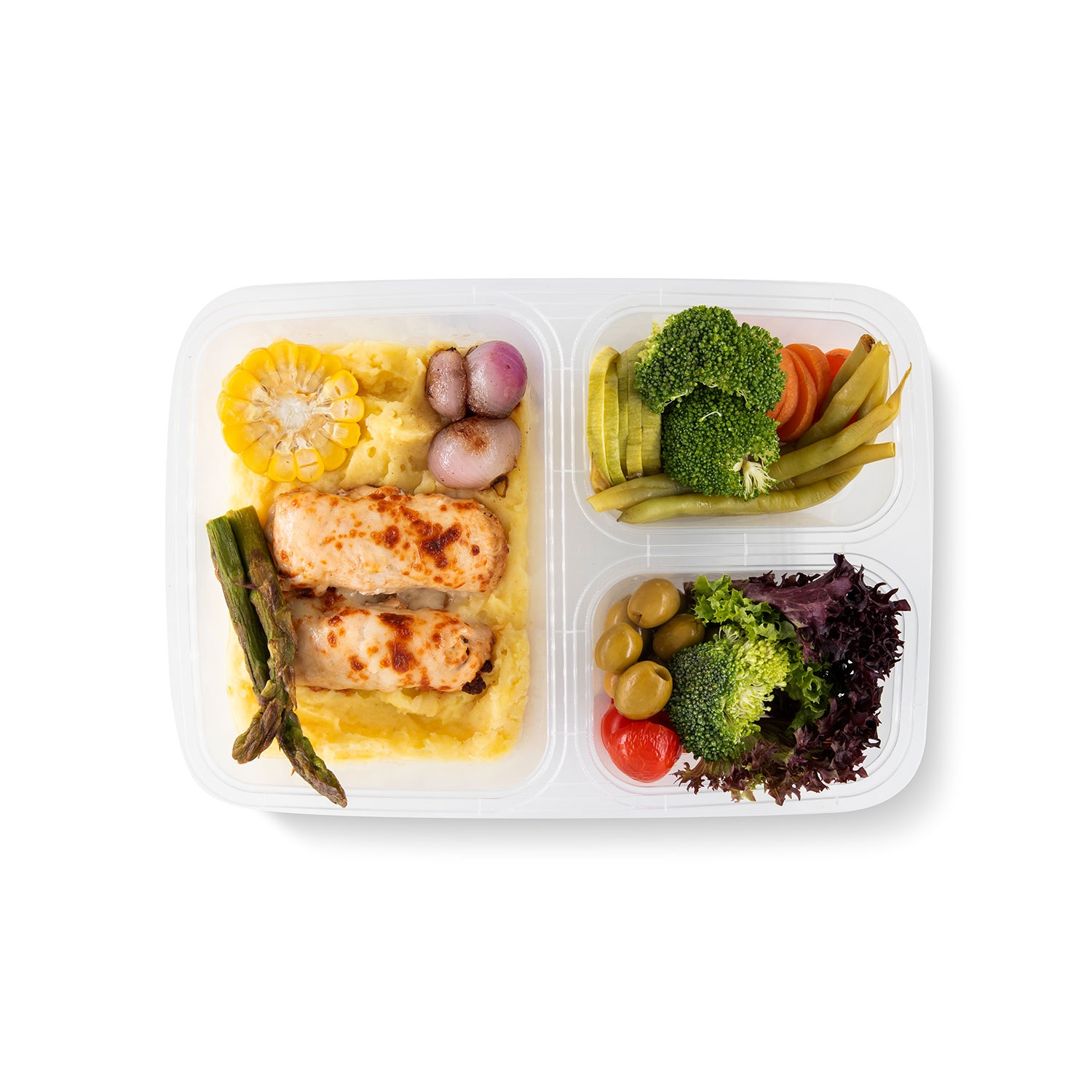 فیله مرغ پرشده با بادمجان و پنیر موزارلا